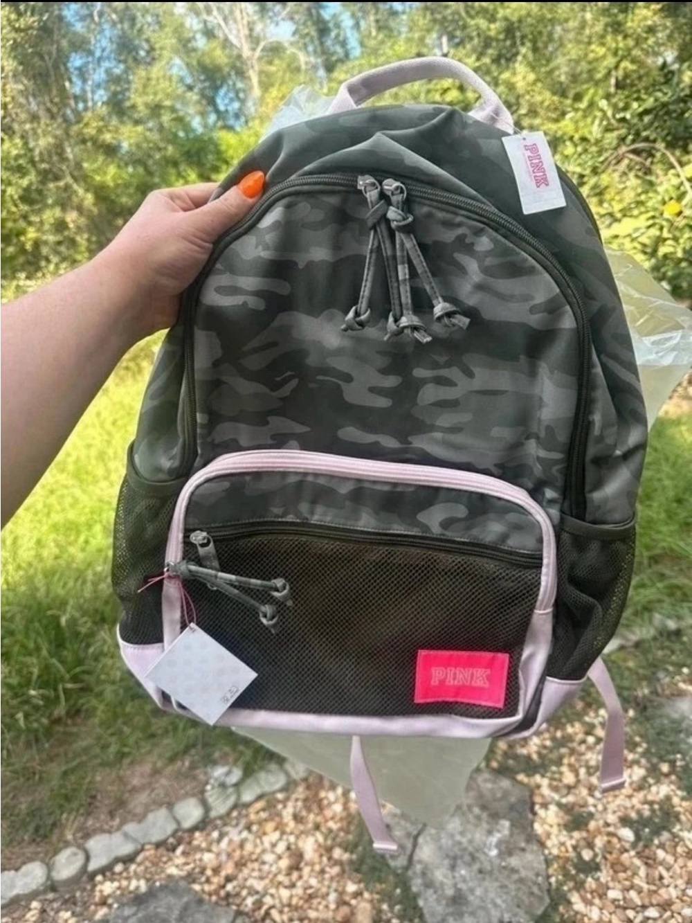 Victoria’s Secret PINK Camo Campus Backpack